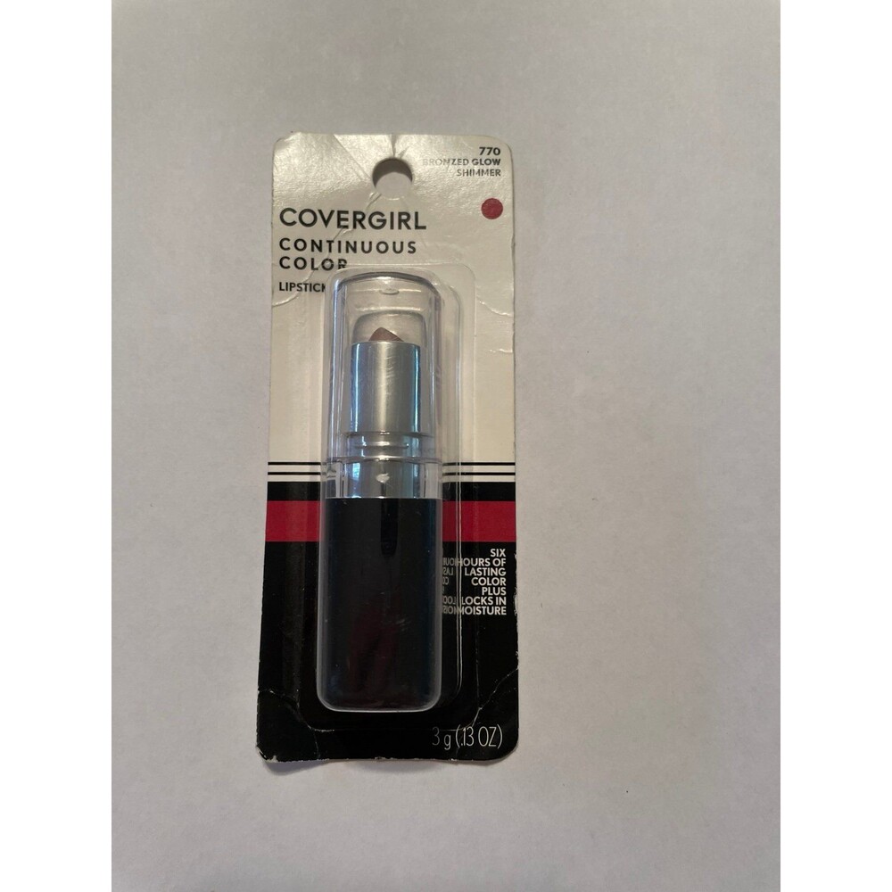 Covergirl Continuous Color Lipstick Bronzed Glow 770 New